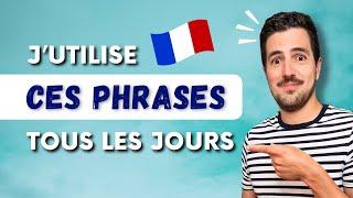  Les PHRASES du Quotidien | Le VRAI français de tous les jours | Leçon de VOCABULAIRE