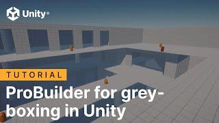 ProBuilder for grey-boxing in Unity | Tutorial
