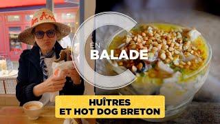 Huîtres et hot dog breton