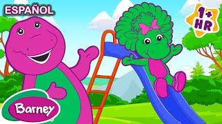 Afuera en el Parque con Barney | Deportes y Ejercicio para Niños | Barney | 9 Story Kids en Español