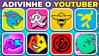 ▶️️ ADIVINHE O YOUTUBER PELO LOGO  | Teste sua memória, visão e raciocínio #quiz  #macaquiz