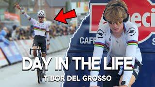 DAY IN THE LIFE OF A PROFESSIONAL CYCLIST ft. Tibor Del Grosso