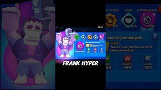 Frank HYPERCHARGE Confirmed! Brawl Stars Sneak Peeks #brawlstars #shorts