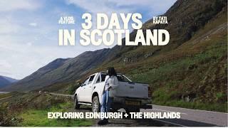 3 days exploring Edinburgh & The Scottish Highlands ....