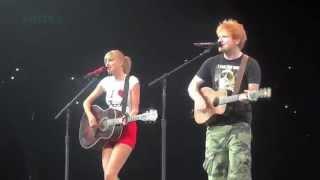 Everything Has Changed - Taylor Swift ft. Ed Sheeran - Red Tour - August 19, 2013