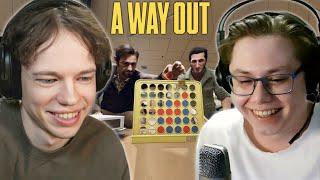 ФРЕДЖ и СОСИСКА Продолжают СБЕГАТЬ ИЗ ТЮРЬМЫ!  | A WAY OUT (ft. ФЫВФЫВ, Фир, Подписчик) [#2]