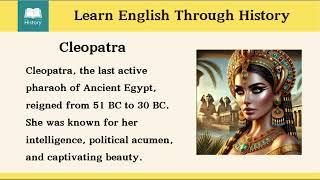 Cleopatra, the Last Active Pharaoh of Ancient Egypt (C1/C2 English Level)#history #english