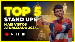 TOP 5 STAND UPS MAIS VISTOS DE STEVAN GAIPO | ATUALIZADO 2024