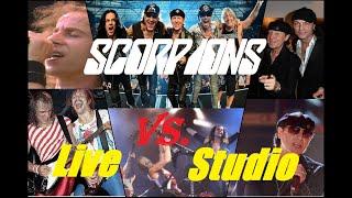 SCORPIONS STUDIO VS LIVE | Expectation vs Reality