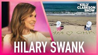 Hilary Swank Reveals Special Meaning Behind Twins' Names