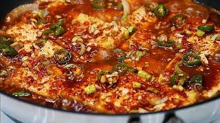 전문점두부요리 뺨치게맛있는 두부조림 마지막에 이것!을 꼭~넣어주세요