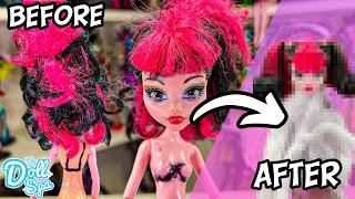 FIXING YOUR CHILDHOOD DOLLS??! THE DOLL SPA (Monster High, Myscene) doll restoration