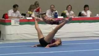 Coco Hannemann Amrei Eichhorn 1.Platz Deutsche Meisterschaft 2008 Jugend.mpg