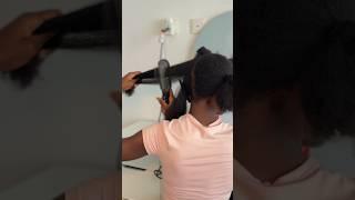 straightening routine #hairstraightening #4chair