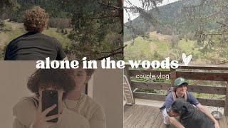 couple vlog | stay with us in the forest  ( packing, chilling, hiking.. )