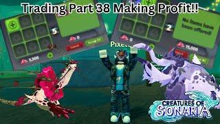 Creature of Sonaria - Trading Part 38 Making that PROFIT!!!