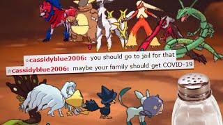 SUPER TOXIC SALTY NOOB CRIES SALTY TEARS! FUNNY POKEMON SHOWDOWN SALT!