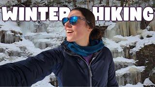 Headaches Won't Stop Me From Exploring The White Mountains! | Winter Flume Gorge Hike & Skiing Vlog