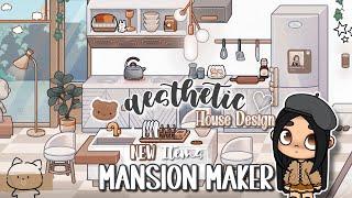 NEW ITEMS AESTHETIC MANSION HOUSE MAKERaesthetic Avatar World House IdeasNEW UPDATE [House Design]