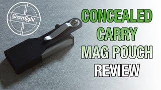 Pistol Mag or Pocket Knife? - ExtraCarry Concealed Carry Magazine Pouch Review