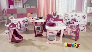 Smoby - Baby Nurse : Large Doll's PlayCenter + Nursery Suitcase