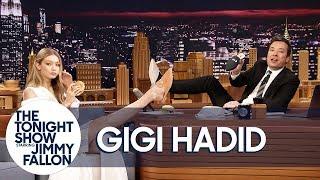 Gigi Hadid Gives Jimmy the Only Men's Pair of Her EyeLoveMore Mules