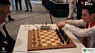 Wei Yi vs Ediz Gurel | A Grueling Battle | Prague Chess Masters 2025