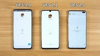 UFS 3.0 VS UFS 2.1 || Speed Test Comparison ||【Known Mobile】