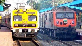  100 KMPH High Speed Train Videos Indian Railways | Diverted Super Fast Train Videos at Full Speed