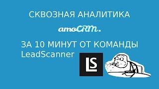 Сквозная аналитика рекламных постов Telegram в amoCRM от LeadScanner
