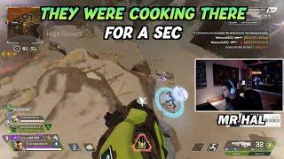 Hal Carrying Zero in Kings Canyon while Playing a Strange Comp [EWC Scrims] // Apex Legends