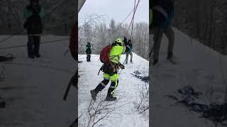 Роупджампинг на заброшенной ПВО базе, прыжки с веревкой.