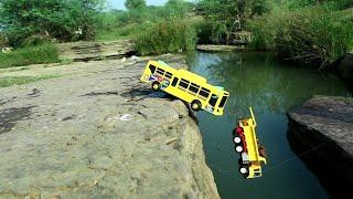 Tata Truck And Bus Accident Big River ? CS Kids Toy