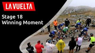 Stage 18 Winning Moment - La Vuelta 2022