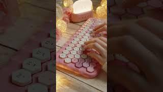 TYPING ASMR - 5 Keyboard Types Typing! ASMR No Talking #shorts