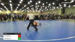 127 Lbs Round Of 32 Kya Rybachek Team Minnesota Vs Sofia Macaluso Team New York