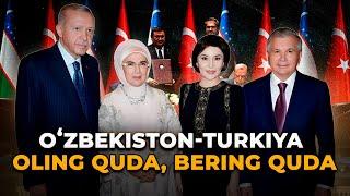 OʻZBEKISTON-TURKIYA. OLING QUDA, BERING QUDA