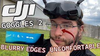 DJI Goggles 2 are the most UNCOMFORTABLE goggle I've EVER used with DISASTEROUS optics