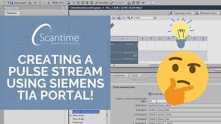 How to Create a Pulse Stream using Siemens TIA Portal WITHOUT Clock Memory!