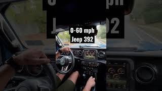 How fast did we hit 60 mph? #jeep #jeep392 #392 #4x4 #foryou #foryoupage #jeepwrangler