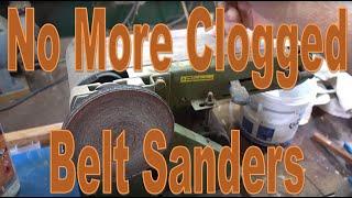 Work Shop Talk -  Cleaning Sanding Belts & Sanding Discs Easily - Hints & Tips