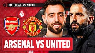 Arsenal 2-0 Manchester United LIVE STREAM WatchAlong | Premier League