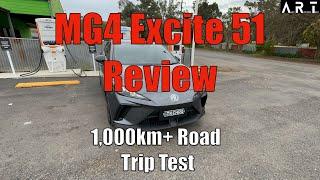 MG4 Excite 51 Review: 1000km Road Trip Test!