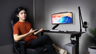 Gaming Desk Setup Tour จัดโต๊ะคอมเกมมิ่ง ราคาไม่แรง  | bomyanapat