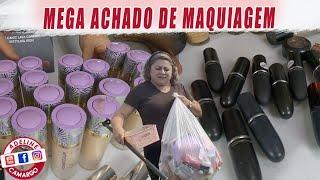 MEGA ACHADO DE MAQUIAGEM NO LIXO DAS LOJAS USA