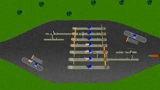 3D Toll Road Animation |3d| Animation |