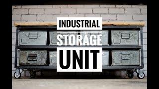 industrial style storage unit