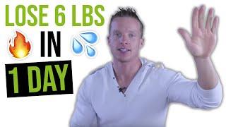 5 Steps On How To Lose Water Weight In One Day (6 POUNDS!) | LiveLeanTV