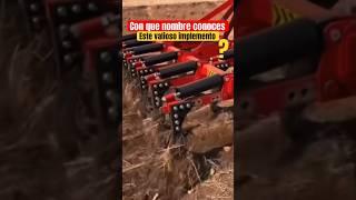 Implementos Agrícolas Especiales‼️ #agro #mundoagronomico #implementos #suelo #soil #tractor #shorts