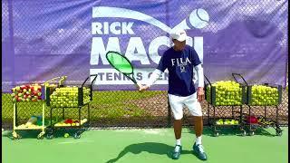 Improve your forehand immediately! Understand the flip! - Rick Macci